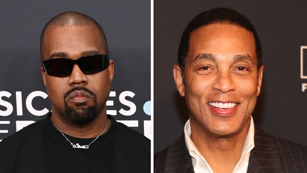 Kanye "Ye" West and Don Lemon (Getty Images)