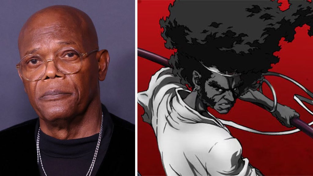 Samuel L. Jackson, Afro Samurai from "Afro Samurai" (Getty Images, Gonzo, Funimation)