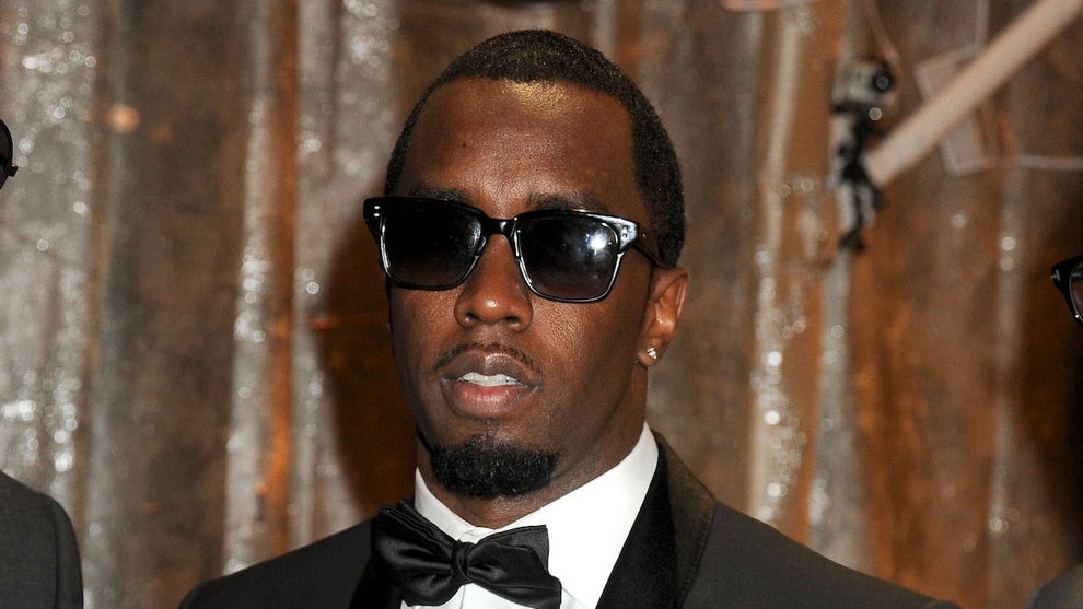 Sean Combs at an HBO Golden Globes after party in 2012