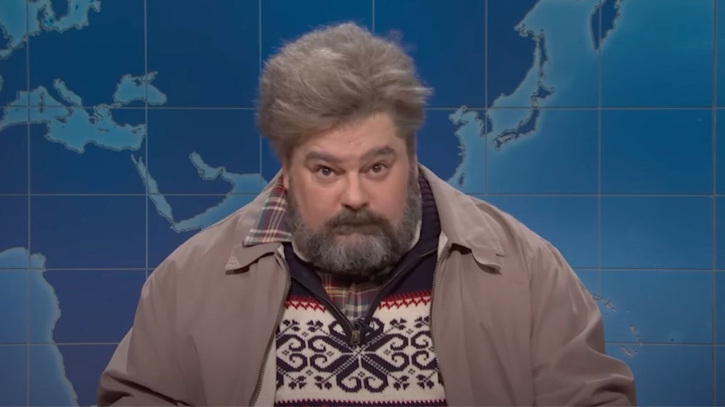 Bobby Moynihan as Drunk Uncle in "SNL50" (NBC)