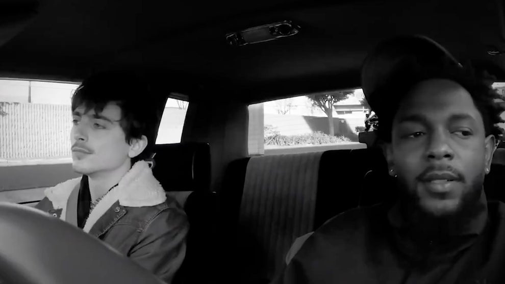Timothée Chalamet, Kendrick Lamar