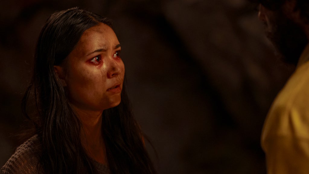Alexa Barajas as Teen Mari in Season 3 of Yellowjackets