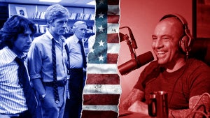 "All the President's Men" and podcaster Joe Rogan. (Christopher Smith for TheWrap)