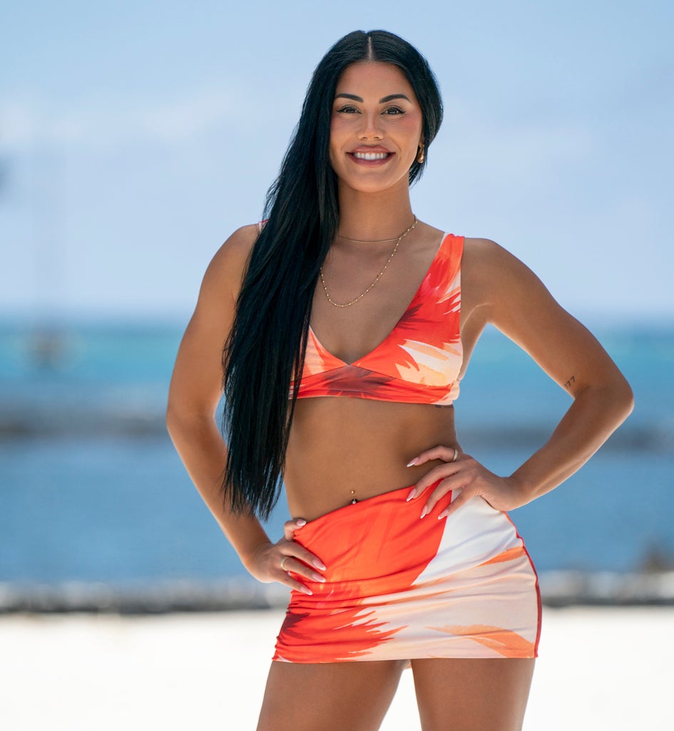 Alex Zamora in Season 1 of Temptation Island. (Credit: Tyler Golden/Netflix)