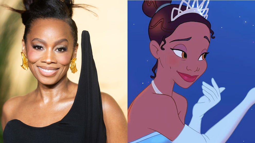 Anika Noni Rose at the UK Premiere of 'Mufasa' in 2024, Tiana from Disney's 'The Princess and the Frog'