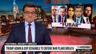 Chris Hayes Calls Trump War Plans Breach ‘Almost Too Ridiculous to Be True’: ‘Olympian Incompetence’ | Video