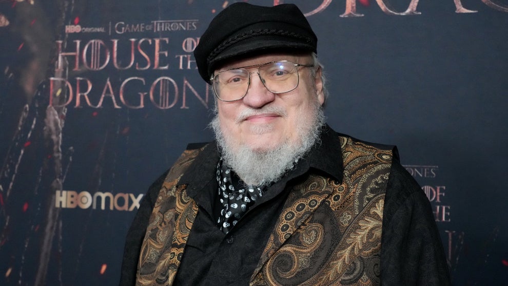 George R.R. Martin attends HBO's "House of the Dragon" FYC Screening on March 07, 2023 in Los Angeles, California. (Credit: Jeff Kravitz/FilmMagic for HBO)