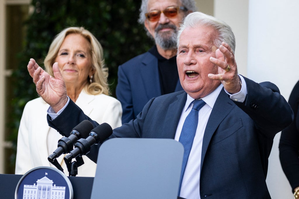 Martin Sheen, Jill Biden, The West Wing