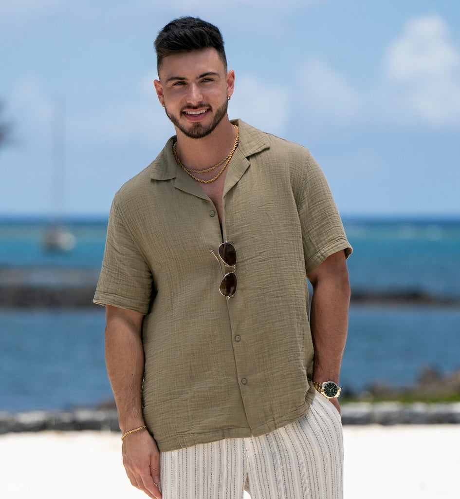 Giovanni Troini in Season 1 of Temptation Island. (Credit: Tyler Golden/Netflix)