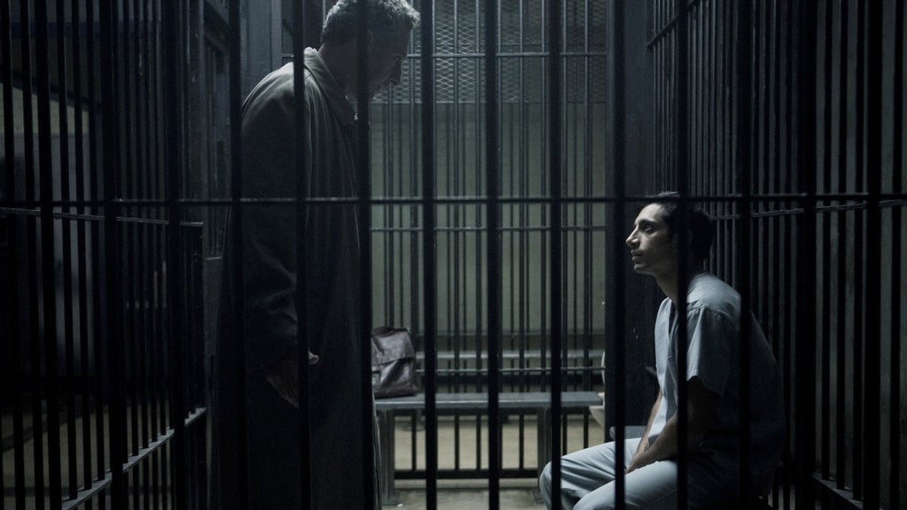 John Turturro and Riz Ahmed in "The Night Of." (HBO)