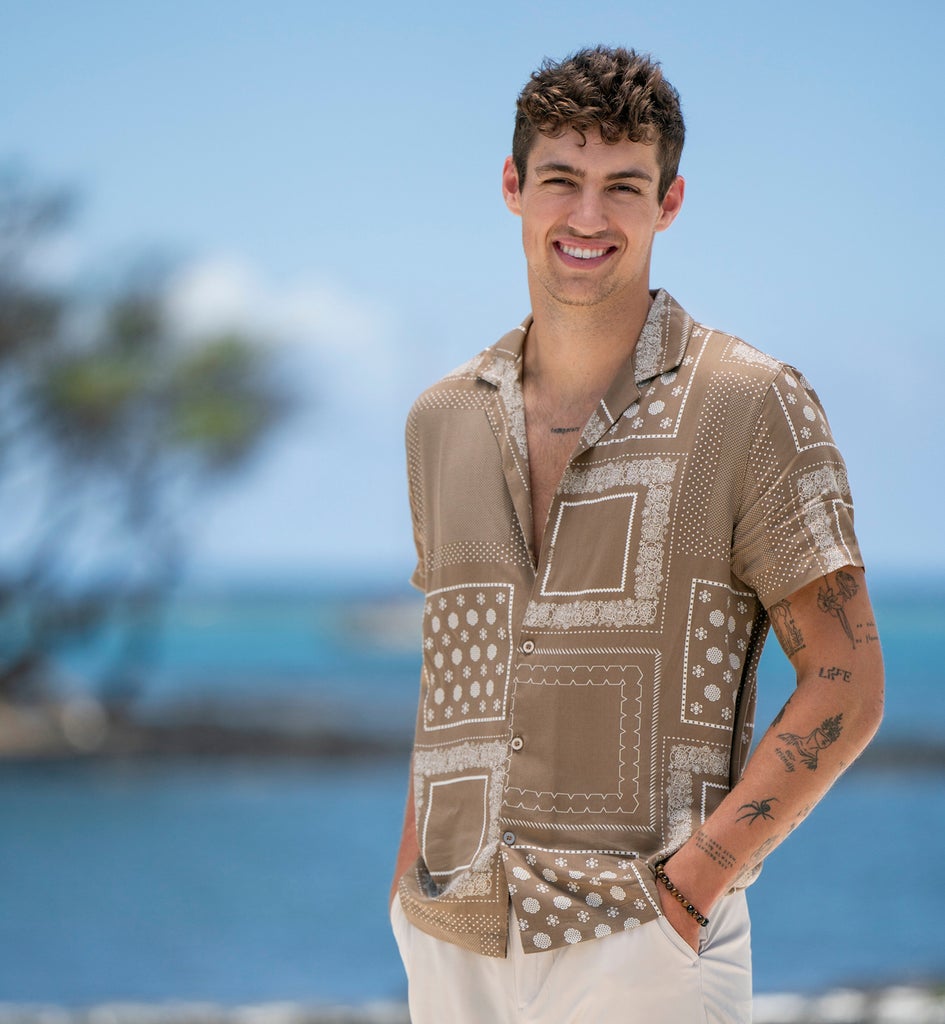 Logan Paulsen in season 1 of Temptation Island. (Credit: Tyler Golden/Netflix)