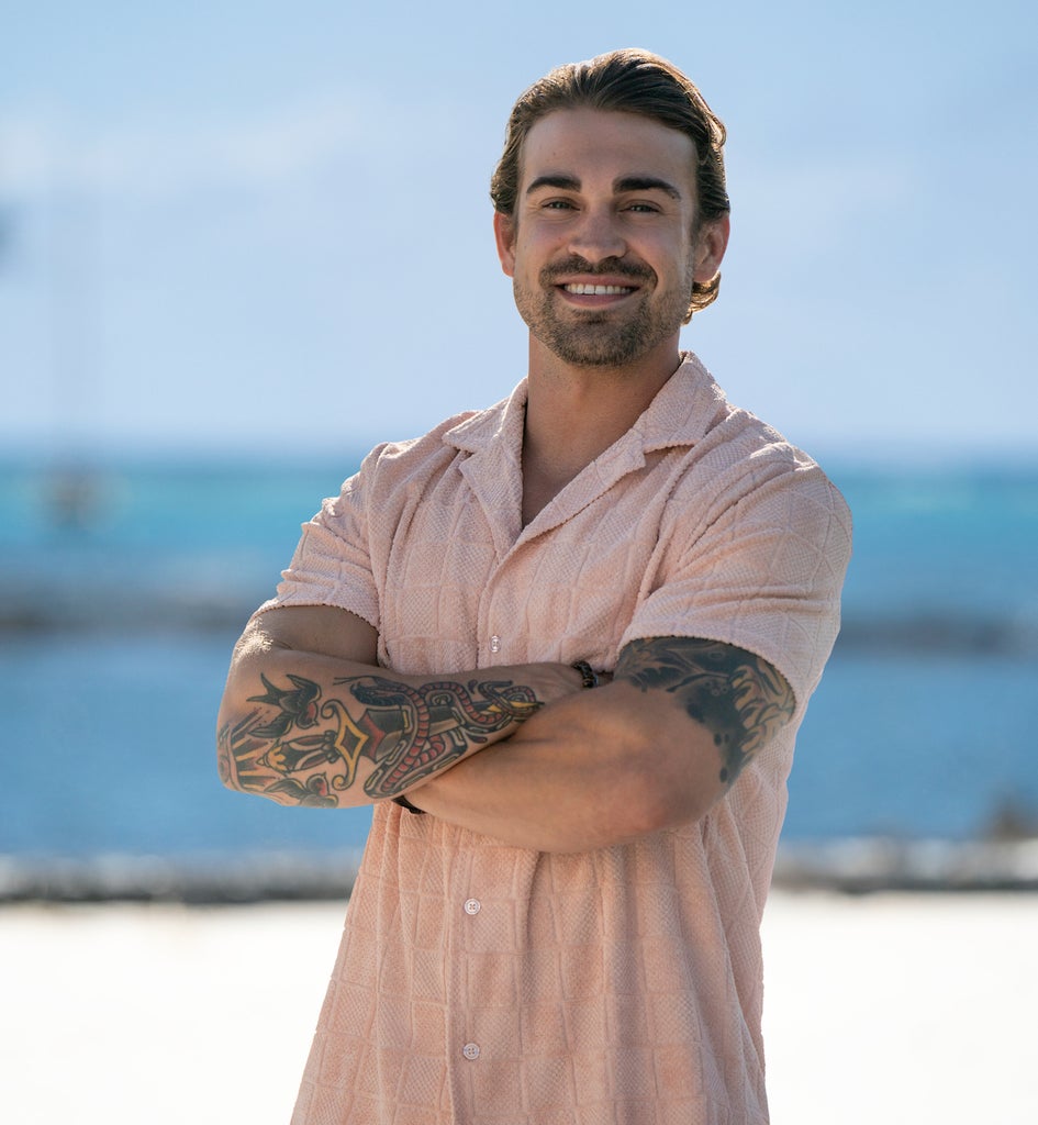 Max Collier in Season 1 of Temptation Island. (Credit: Tyler Golden/Netflix)