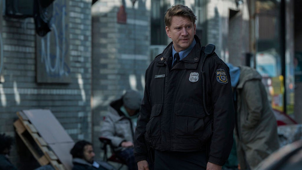 Dash Mihok as Lafferty in "Long Bright River" (Credit: David Holloway/Peacock)