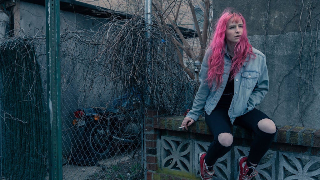 Ashleigh Cummings as Kacey in "Long Bright River" (Credit: David Holloway/Peacock)