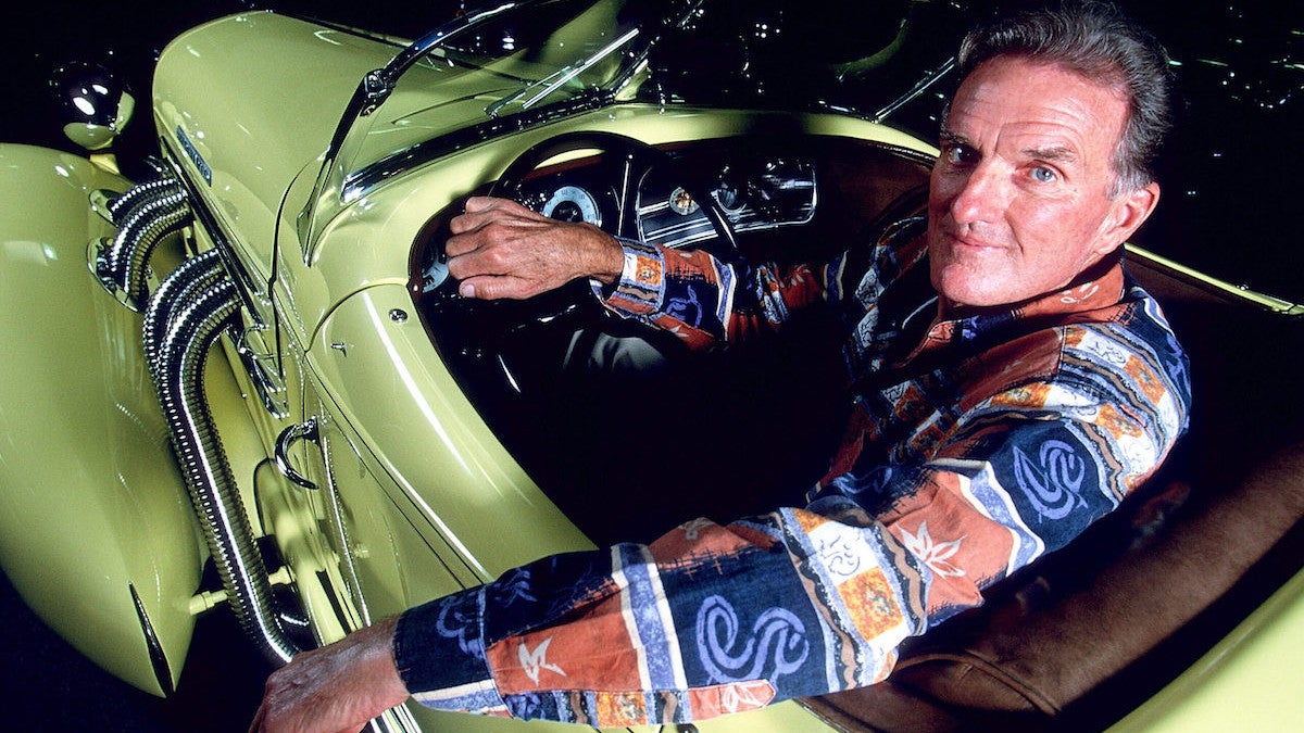 Portrait of Otis Chandler of the LA Times