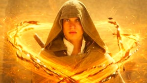 Josha Stradowski in "The Wheel of Time" Season 2 (Credit: Prime Video)