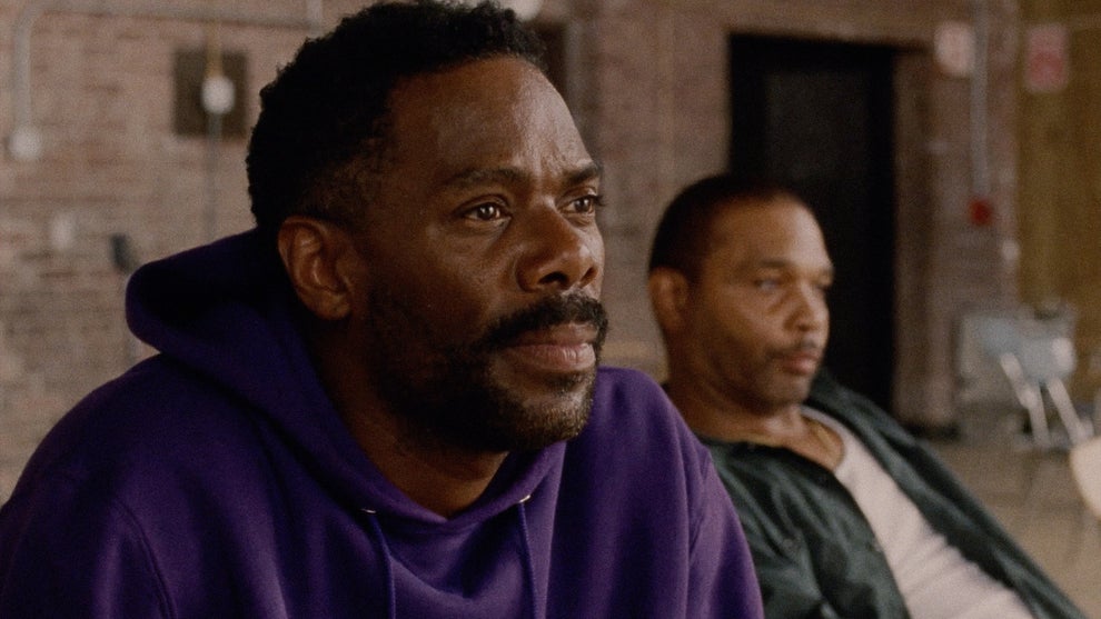 Colman Domingo and Clarence Maclin in "Sing Sing."