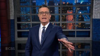 Stephen Colbert Fake-Comforts Audience by Saying One Day Trump Won’t Be President – ‘Maybe’ | Video