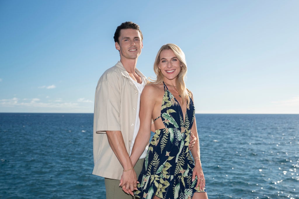 Tyler Breshears and Tayler Bird in season 1 of Temptation Island (Credit: Tyler Golden/Netflix)