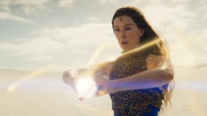 Rosamund Pike in "The Wheel of Time" (Credit: Prime Video)