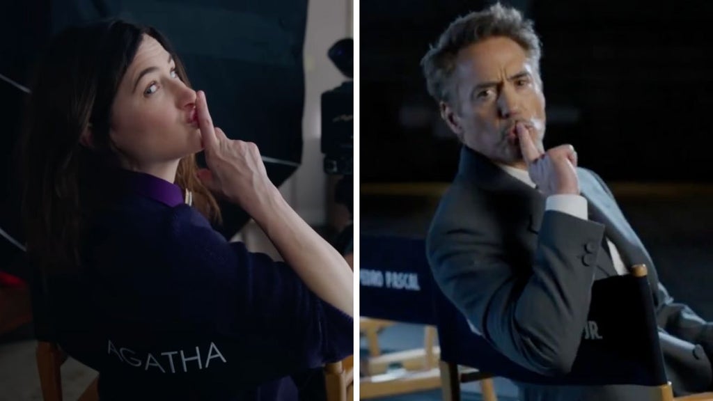 Kathryn Hahn as Agatha Harkness/Robert Downey Jr (Marvel)