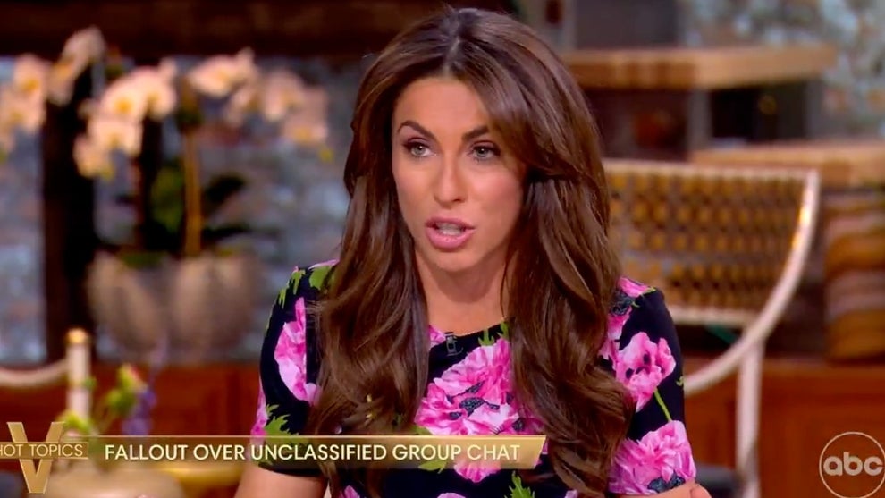 Alyssa Farah Griffin on "The View" (Credit: ABC)