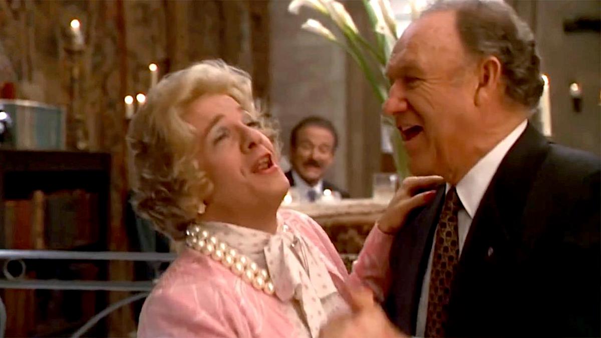 Nathan Lane Says His Flirtation With Gene Hackman in 'The Birdcage' Was Ad-Libbed by the Late Actor | Video