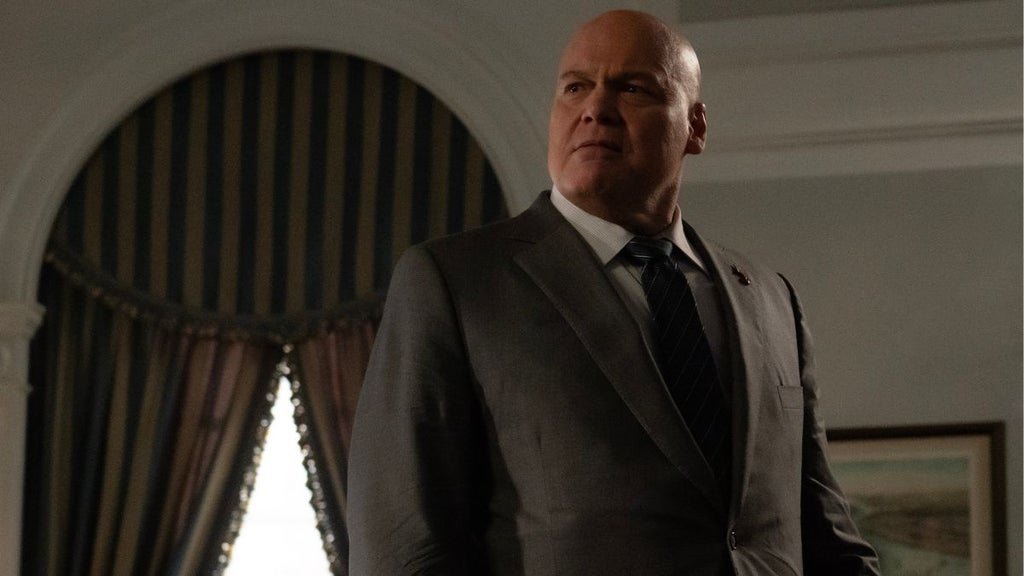 Wilson Fisk / Kingpin (Vincent D’Onofrio) in Marvel Television's DAREDEVIL: BORN AGAIN, exclusively on Disney+. Photo by Giovanni Rufino.