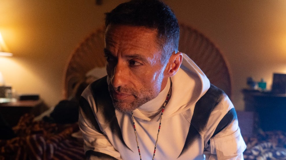 Hector Ayala / White Tiger (Kamar de los Reyes) in Marvel Television's DAREDEVIL: BORN AGAIN, exclusively on Disney+. Photo by Giovanni Rufino. © 2024 MARVEL.