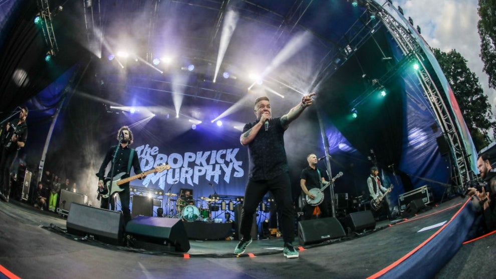 Ken Casey of Dropkick Murphys performs at Iveagh Gardens on July 07, 2024 in Dublin, Ireland