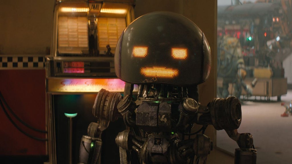 Herman in "The Electric State" (Netflix)