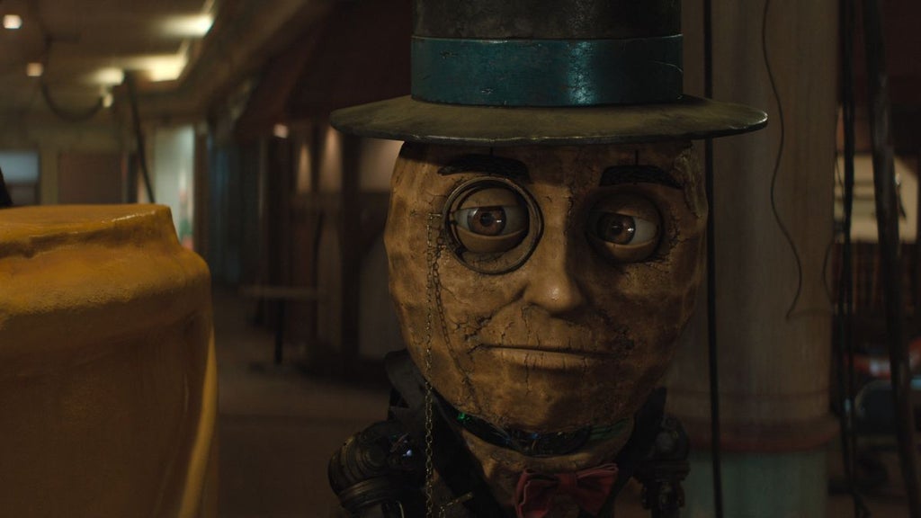 Mr. Peanut in "The Electric State" (Netflix)