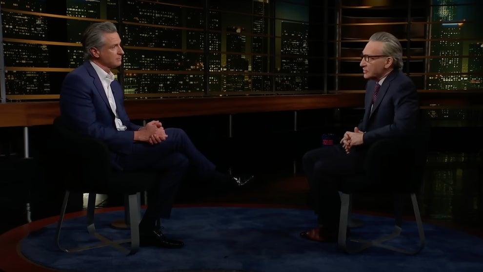 Gavin Newsom and Bill Maher (Real Time with Bill Maher)