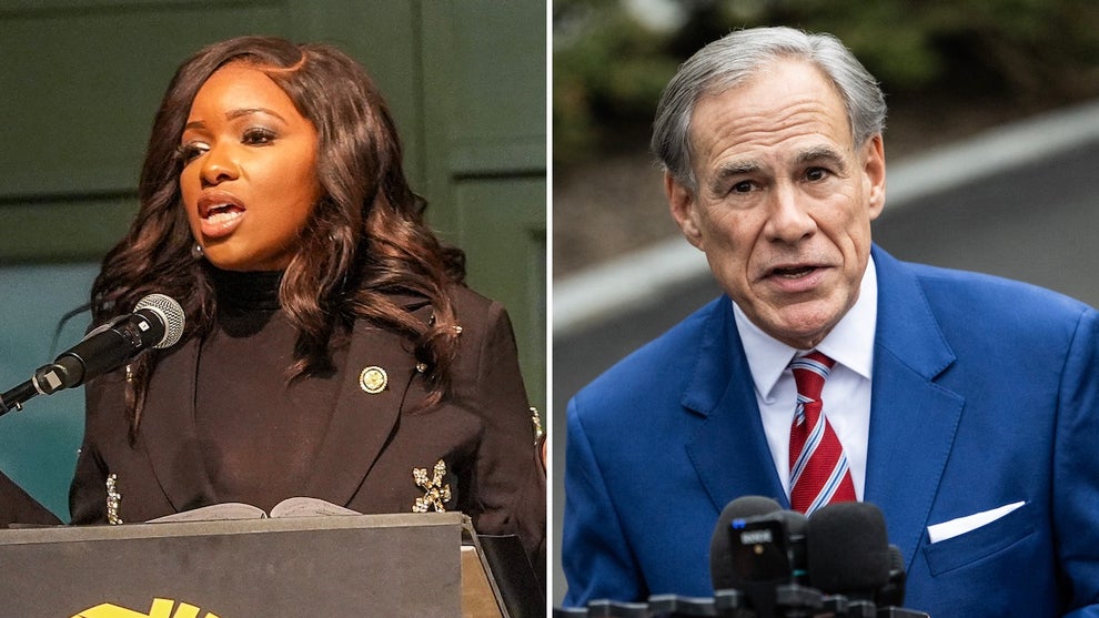 Jasmine Crockett, Greg Abbott