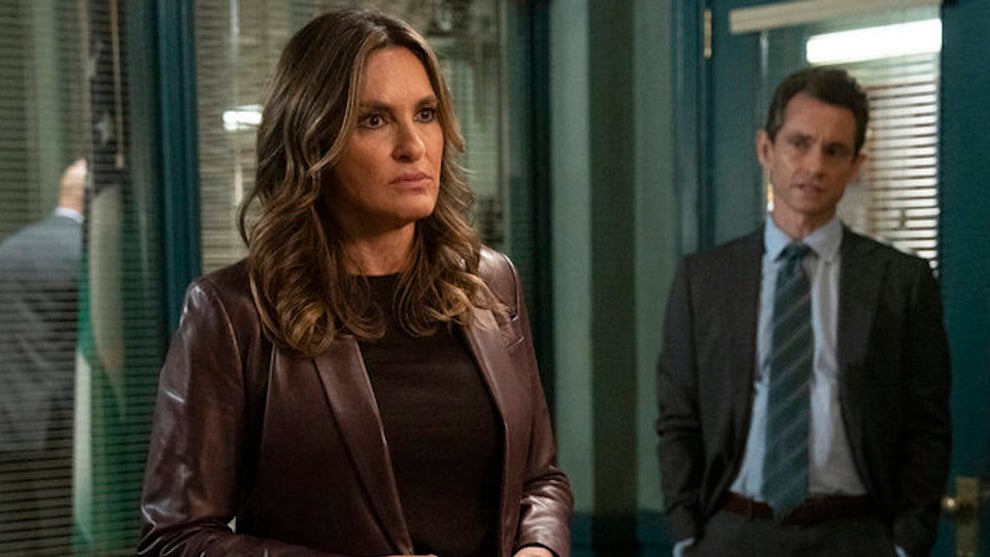 Mariska Hargitay and Hugh Dancy in "Law & Order"