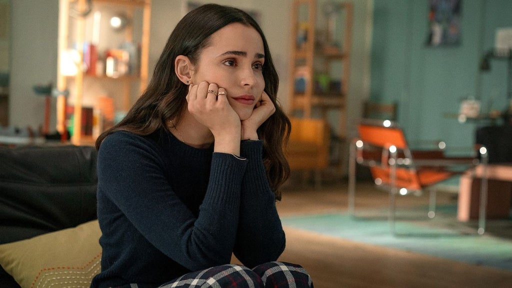 Sofia Carson as Alex in The Life List. Cr. Nicole Rivelli/Netflix © 2025.