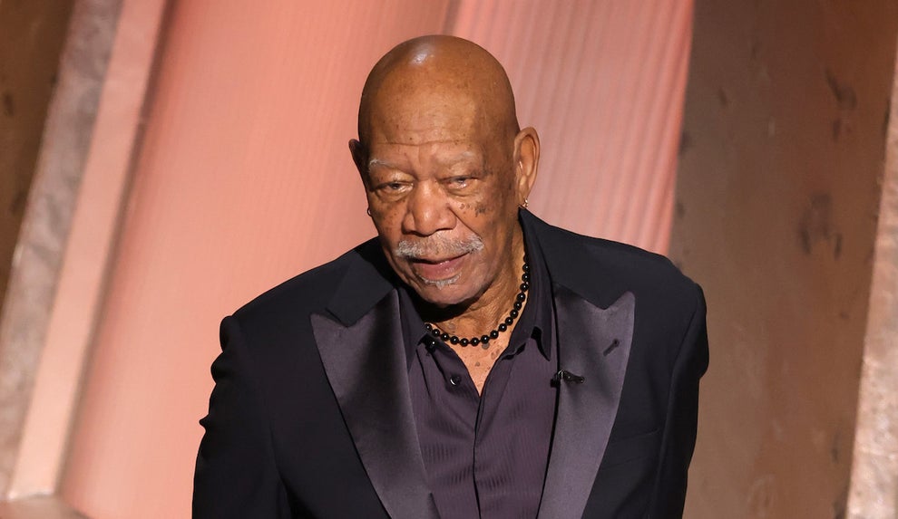 Morgan Freeman speaks onstage during the 97th Annual Oscars