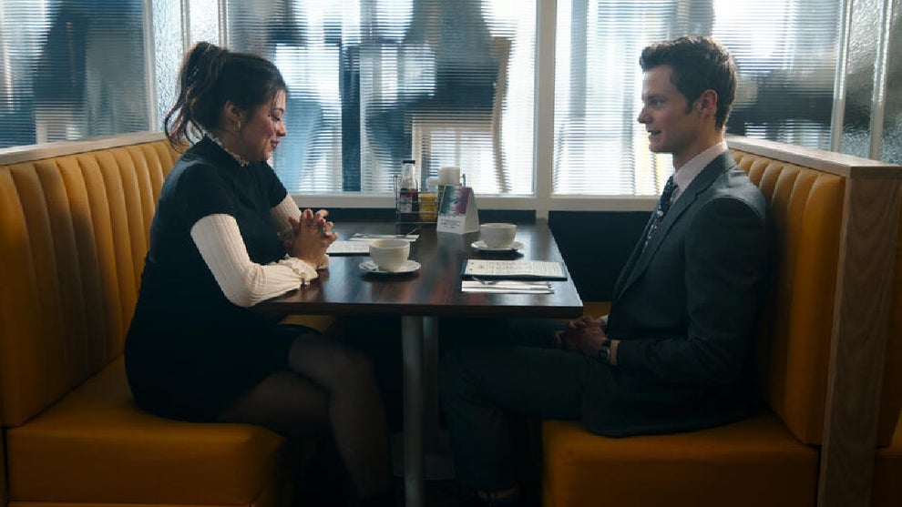 Jack Quaid and Amber Midthunder in "Novocaine" (Paramount Pictures)