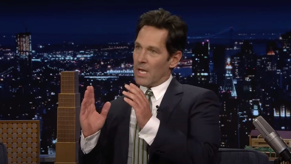 Paul Rudd on "The Tonight Show" (NBC)