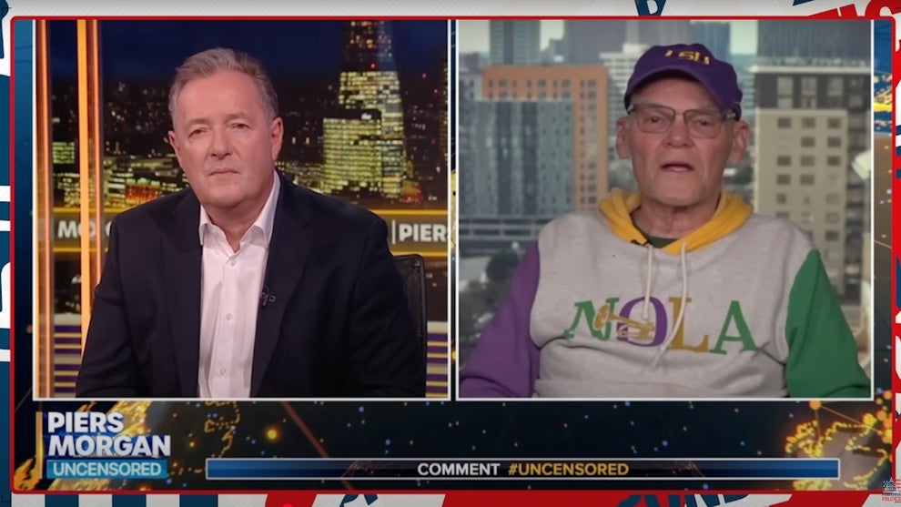 Piers Morgan and James Carville (Piers Morgan Uncensored)