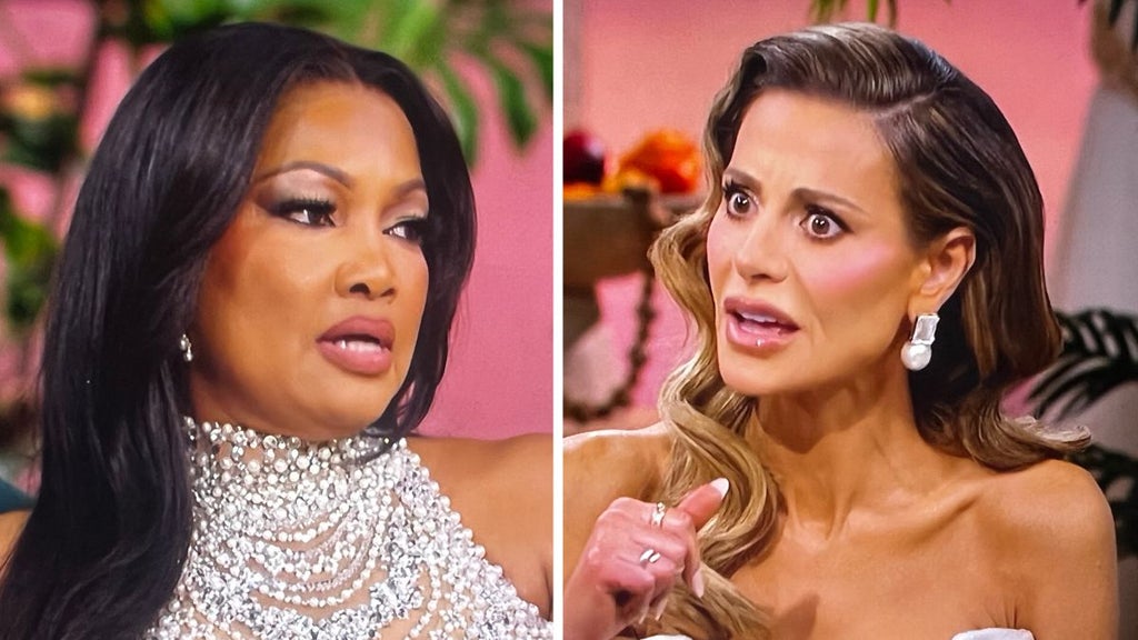 Garcelle Beauvais, Dorit Kemsley on "The Real Housewives of Beverly Hills" Season 14 reunion (Bravo)