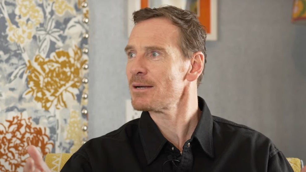 Michael Fassbender on the "Happy Sad Confused Podcast" with Josh Horowitz (Credit: YouTube)
