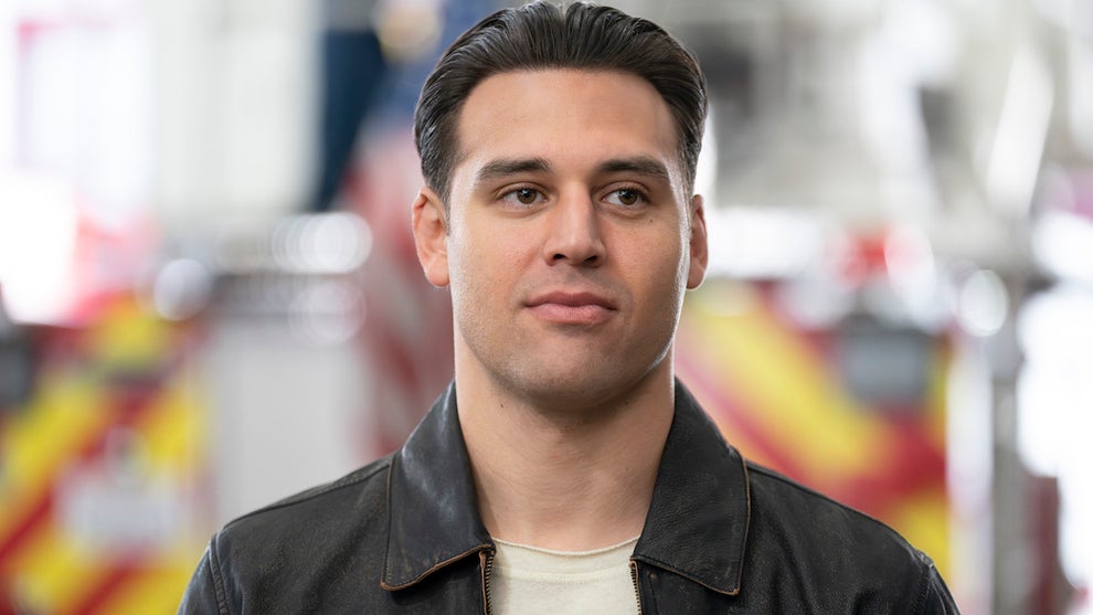 Ryan Guzman as Eddie Diaz in Season 8 of "9-1-1"