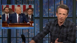 Seth Meyers during "A Closer Look" (NBC)