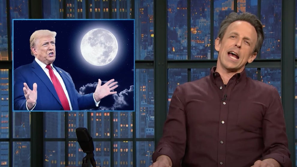 Seth Meyers during "A Closer Look" (Credit: NBC)