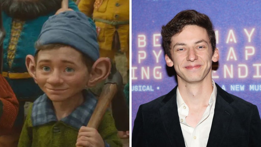 Andrew Barth Feldman as Dopey in "Snow White" (Disney/Getty Images)