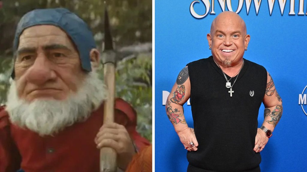 Martin Klebba voices Grumpy in "Snow White" (Disney/Getty Images)