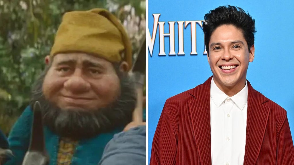 George Salazar voices Happy in "Snow White" (Disney/Getty Images)