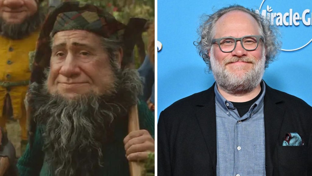 Andy Grotelueschen voices Sleepy in "Snow White" (Disney/Getty Images)