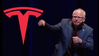 Tim Walz Openly Roots Against Tesla Stock, Watches It Fall to ‘Give Me a Little Boost’ | Video